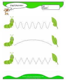 Çizgi Çalışma Sayfaları